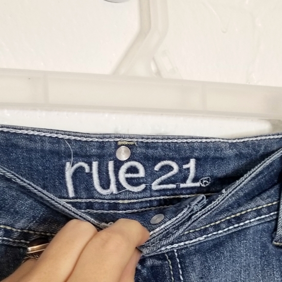 Rue21 Distressed Jean Shorts - Picture 2 of 3